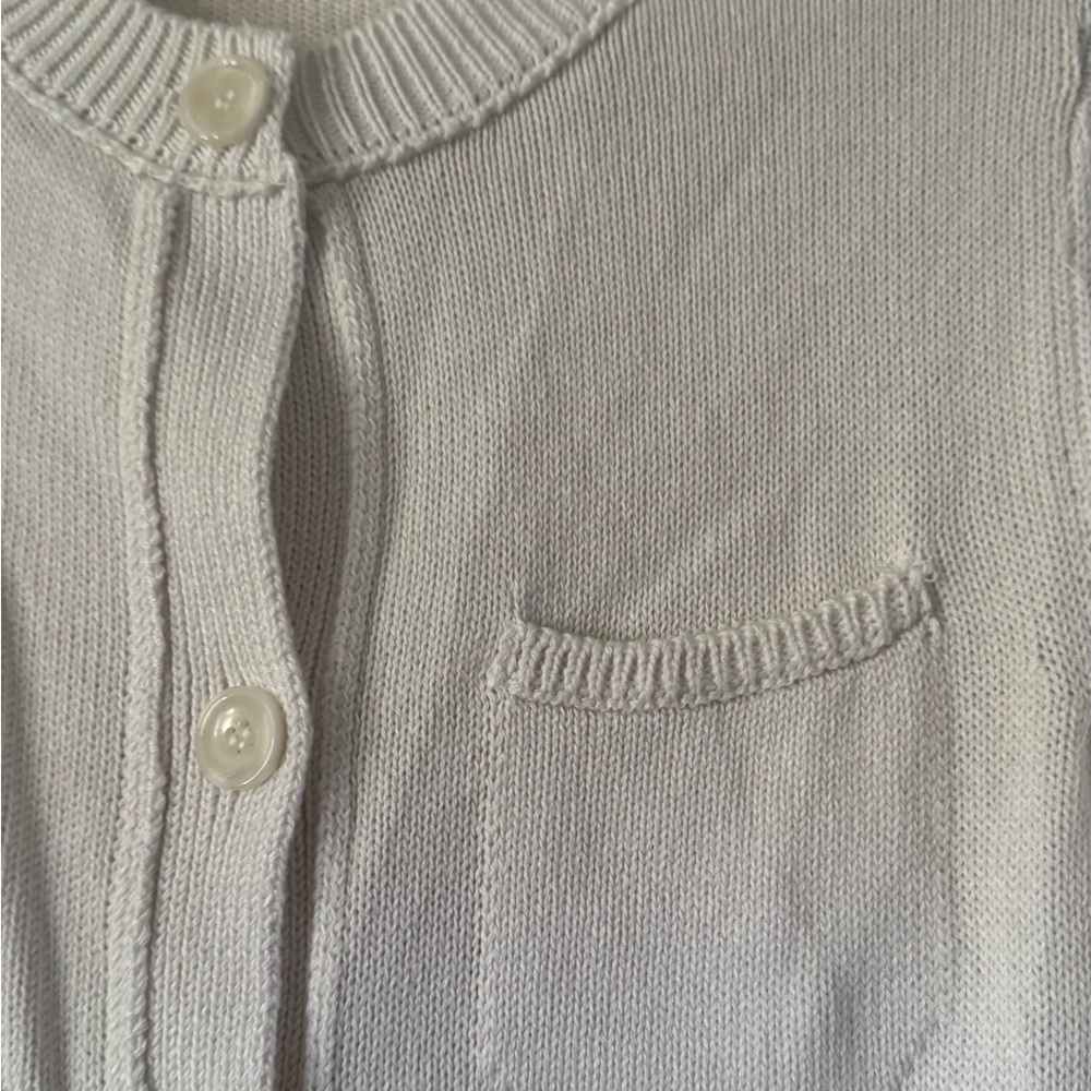 ASOS Cream Button-Up Cardigan - Picture 2 of 3